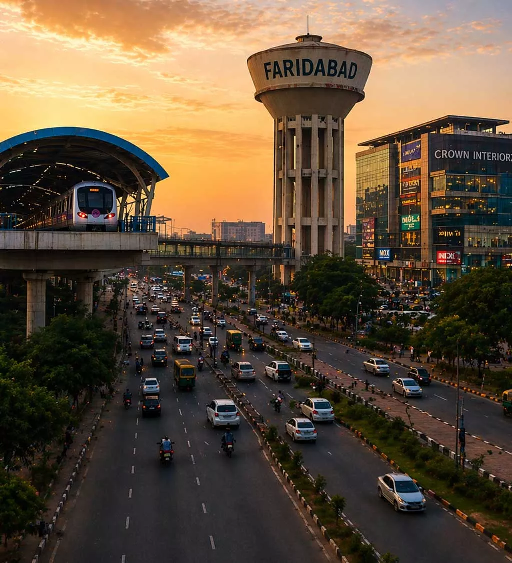 Areas We Serve in Faridabad