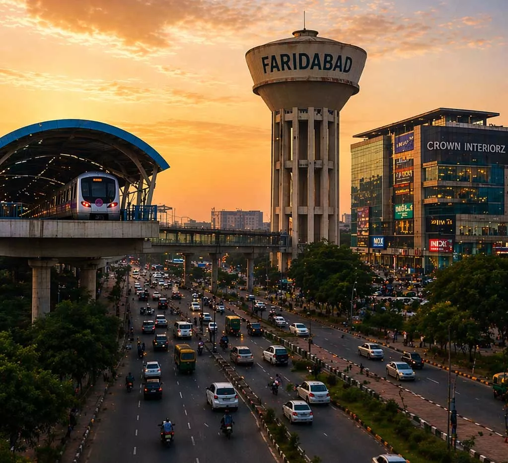 Areas and Localities We Serve in and Around Faridabad